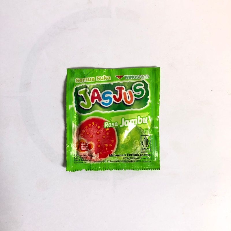 

Jasjus Minuman Serbuk Aneka Rasa Jambu 3 Renceng Isi 30 Sachet