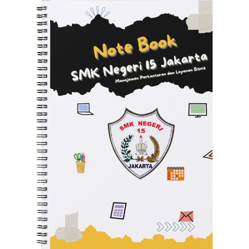 

Exculsive notebook A5 by SMKN 15 JKT