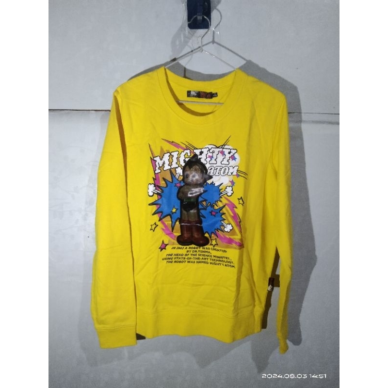 crewneck astro boy mighty atom anime