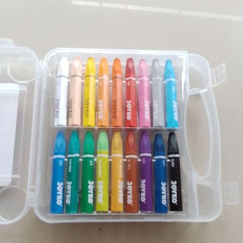 

MilL Crayon Oil Pastel Joyko 18 Warna ( Set ) [ Original ]