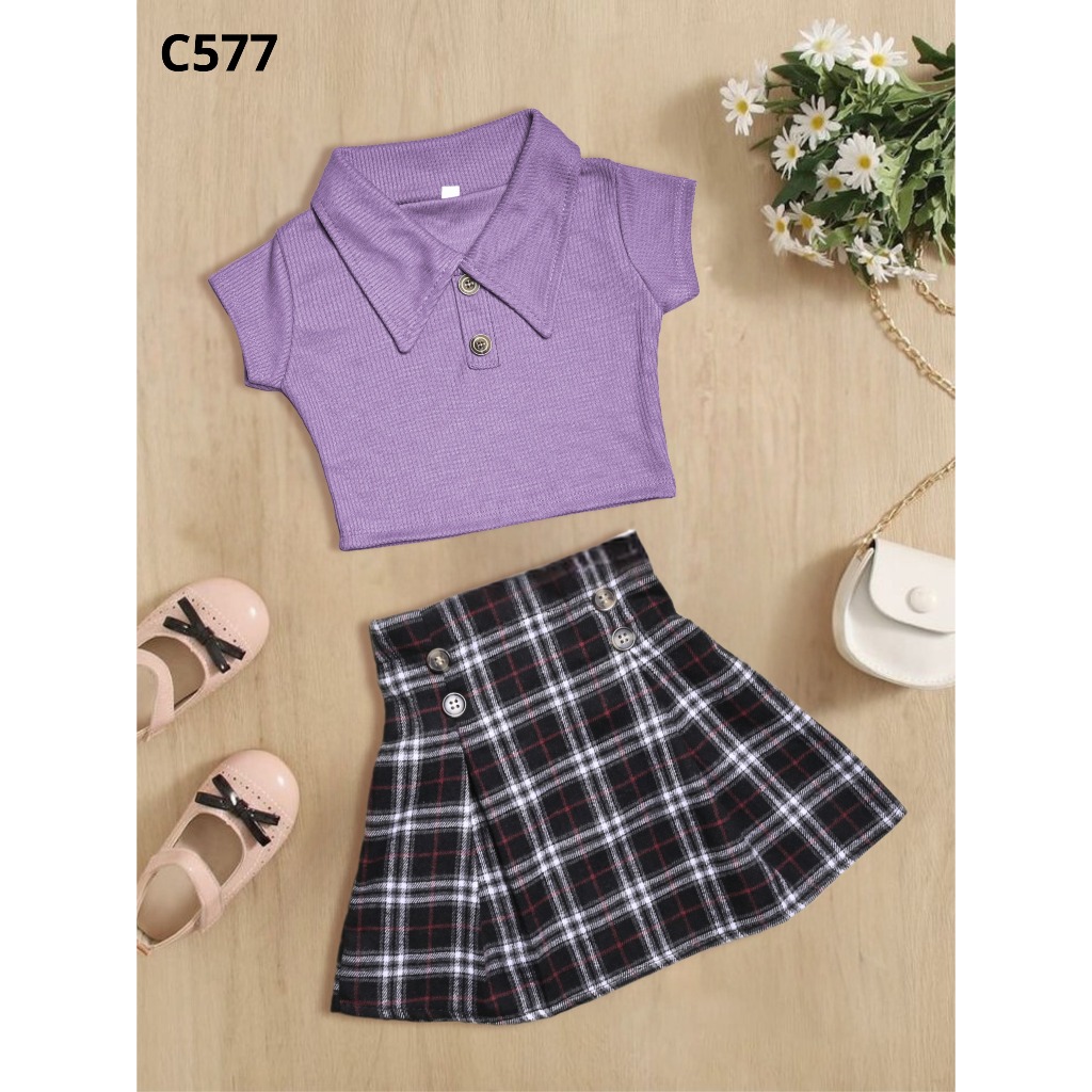 Promo D4 Setelan Anak Perempuan Thalita C577