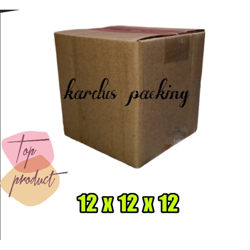 

kardus packing UK 12x12x12 kardus kecil kardus besar