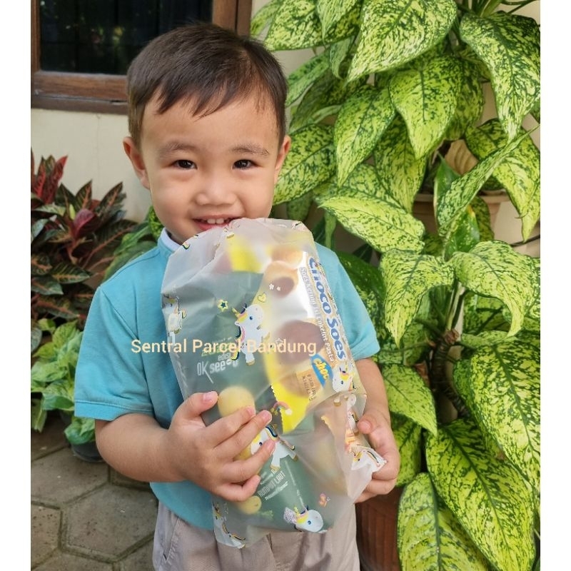 

Paket Bingkisan Ulang Tahun Anak / Hampers Snack Kemasan Pouch Serut Anak Hemat