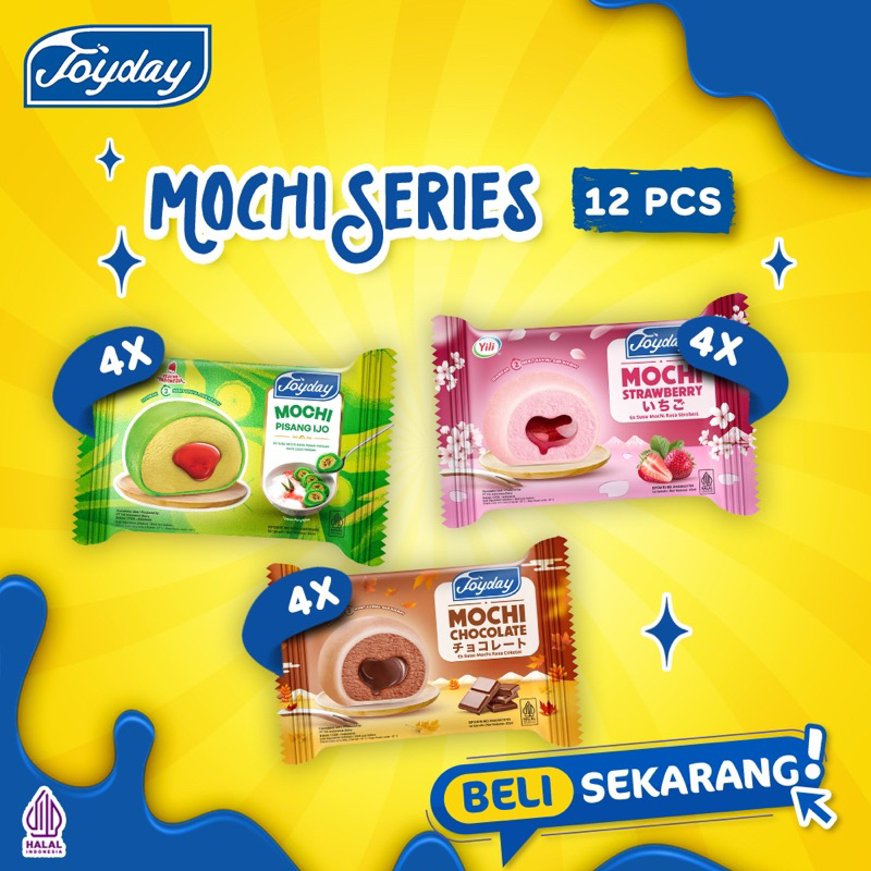 

Mochi Series (Joyday Ice Cream) - 12 PCS