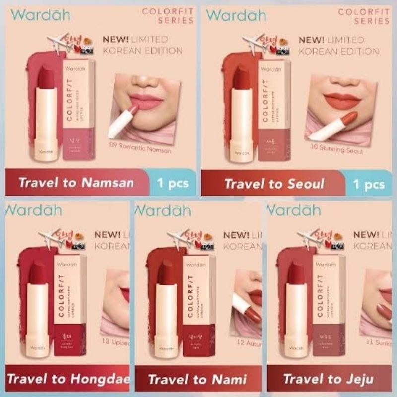 WARDAH KOREAN EDITION LIPSTICK