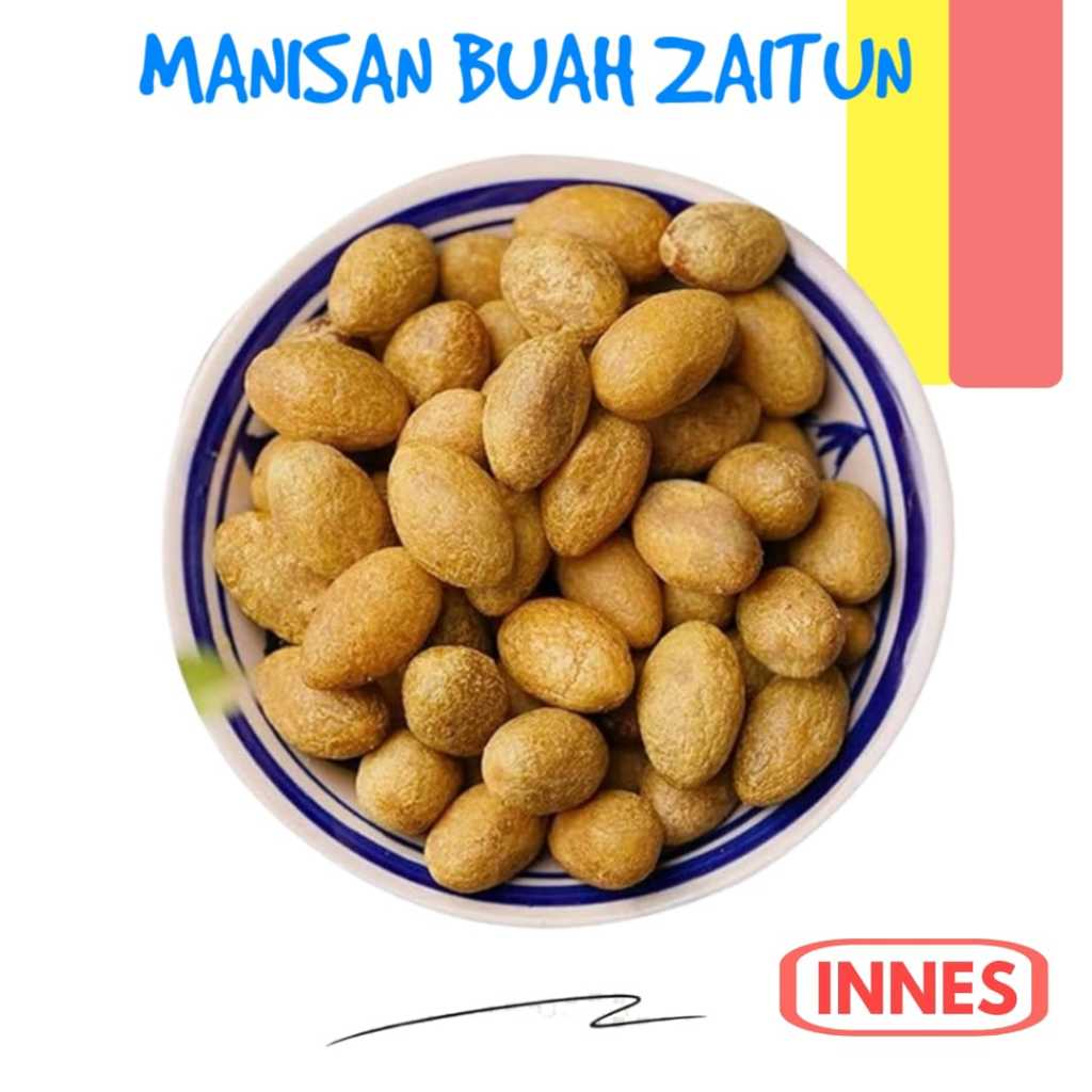 

Manisan Buah Zaitun Kana Preserved Olive Olives 250 Gr