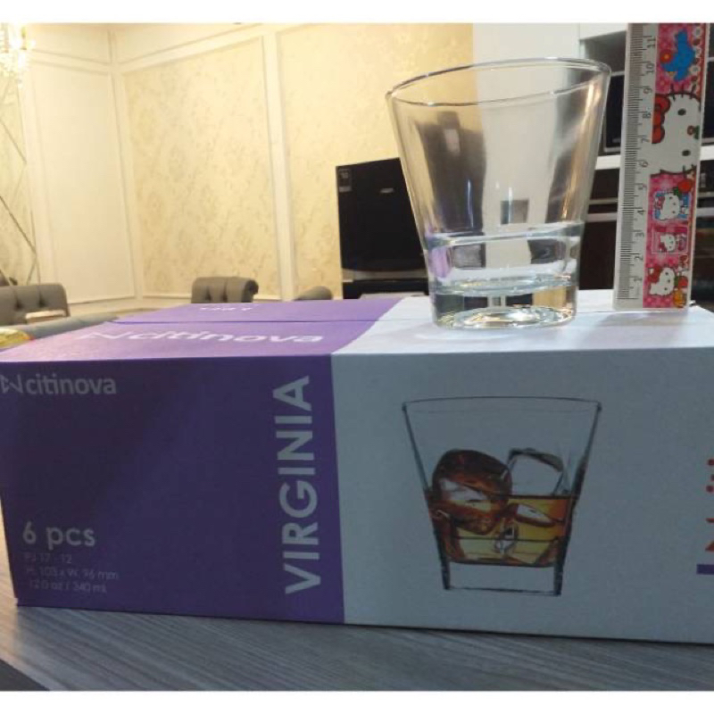 GELAS CITINOVA VIRGINIA 6pcs