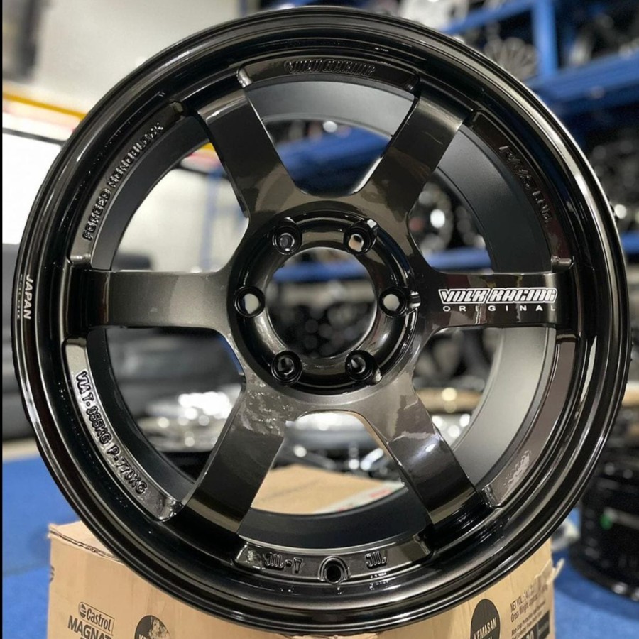 velg mobil r18 TE37 PROGRESSIVE FLOW FORMING velg ring 18 pajero hilux