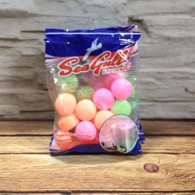Sea gull kapur barus 25g/kapur barus pengharum ruangan/kamper warna warni/kapur barus putih/pengharu