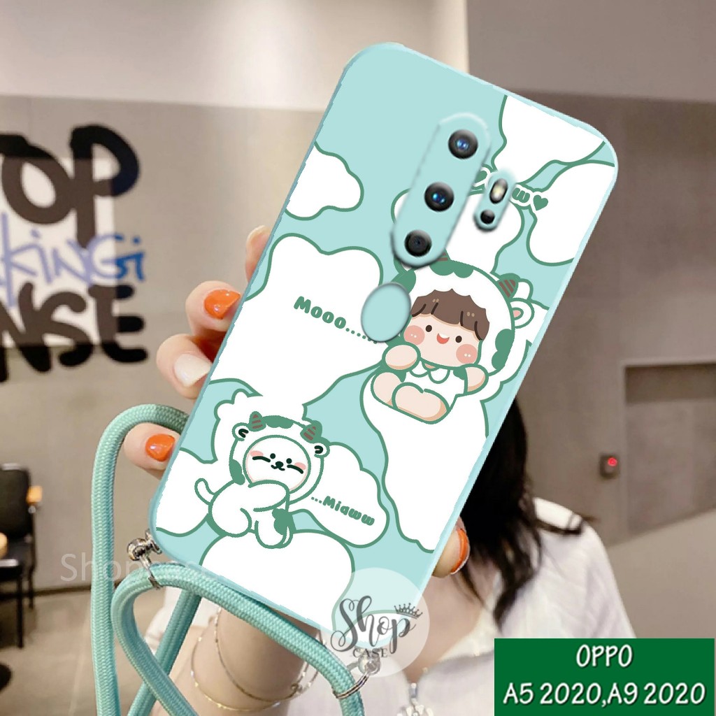 Softcase motif + Tali Oppo A5 2020 Oppo A9 2020 Case Oppo A5 2020 Case Oppo A9 2020 Case Oppo A5 202
