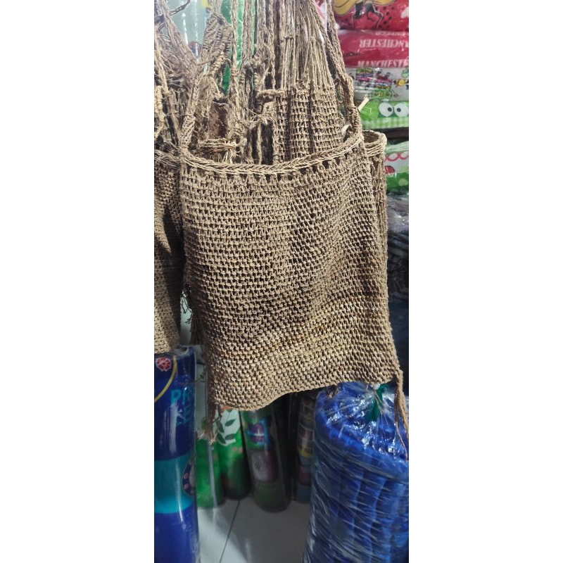 TAS KOJA BADUY  TRADISIONAL KERAJINAN TANGAN SUKU BADUY, BAHAN ORIGINAL KAYU TEUREUP PREMIUM BESAR U