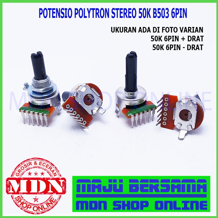 Potensio polytron 5k b53 6 stereo