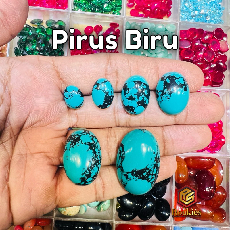 [HANYA BATU] Batu Pirus Biru