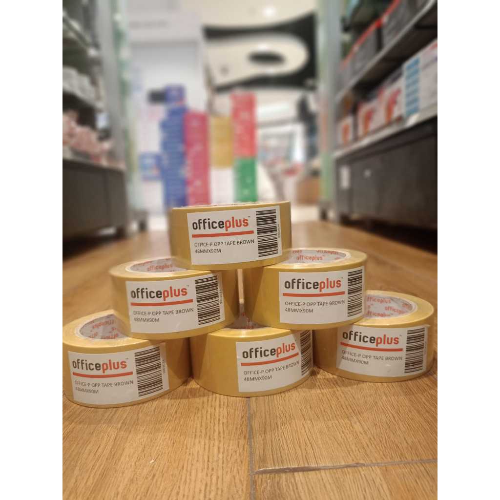 

OFFICE PLUS OPP TAPE BROWN 48MMX90M - GRAMEDIA BSD CITY