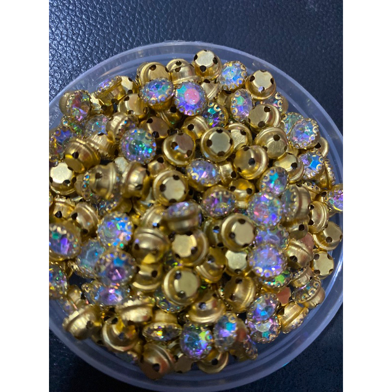 Payet cangkang 8mili payet cangkang kaki emas 8mili/mote cangkang 8mili