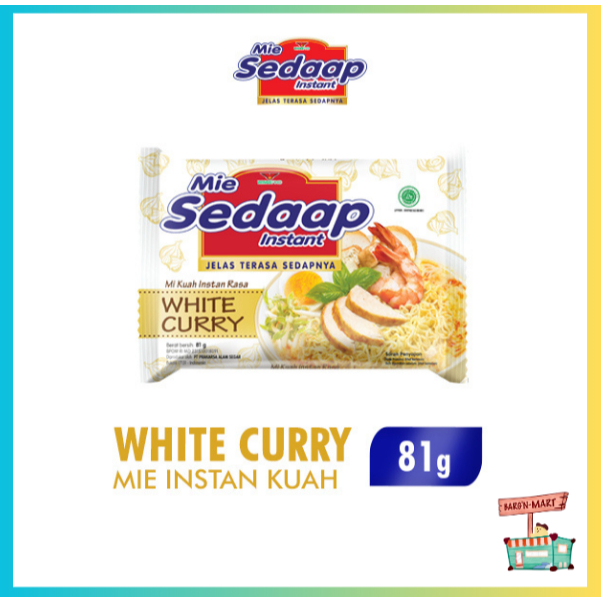 

Sedaap Mie Instan White Curry 81 gr
