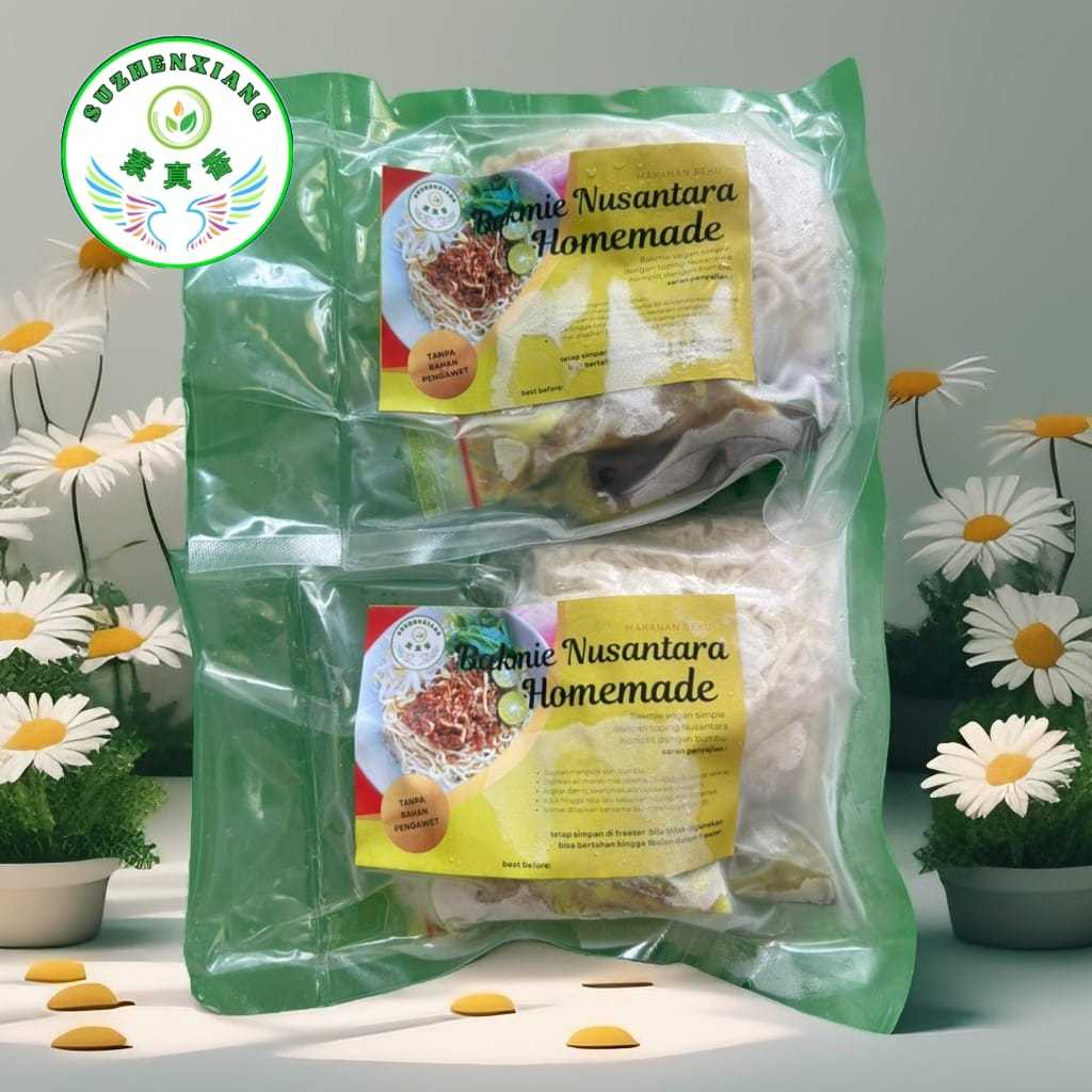 

Suzhenxiang Bakmie Vegan Frozen (Non Allium / Non Bawang)