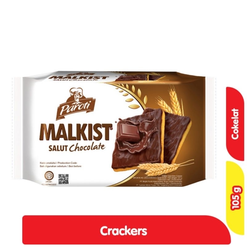 

Paroti Malkist Crackers Salut Cokelat isi 105 gram