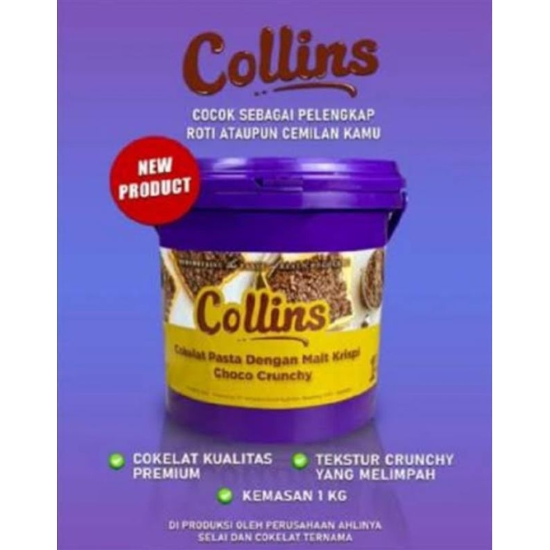 

Collins Choco Crunchy 1KG/ /Coklat FYP / Collins Coklat VIRAL BANGET !