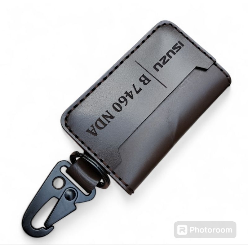 Premium Dompet Stnk Mobil Isuzu Kulit Asli Tebal Full Kulit Hand Made Free Nama Logo Gantungan Sarun