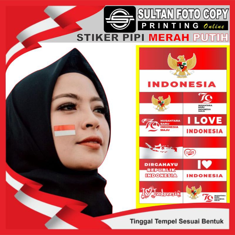 

Stiker pipi 17 Agustus merah putih