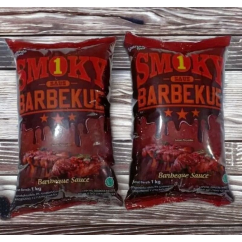 

SMOKY Bbq Saus Barbeque isi Kemasan 1kg