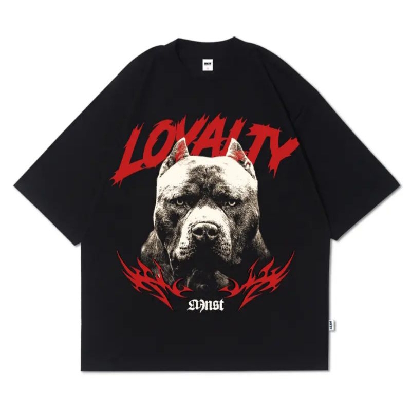 KAOS LOYALTY ANJING HITAM