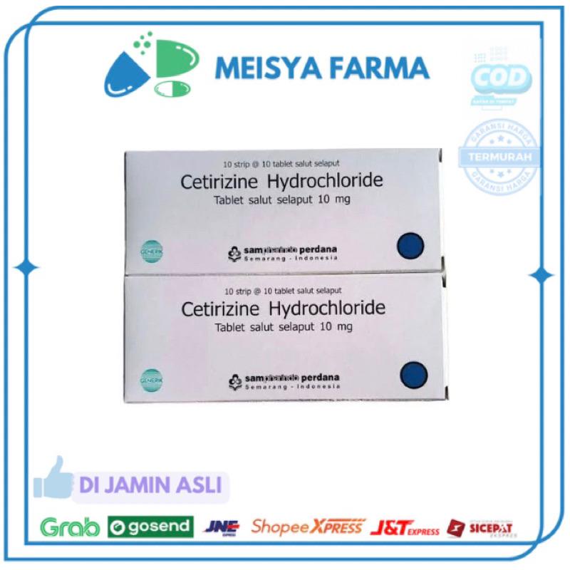 Cetirizine Box Shamparindo