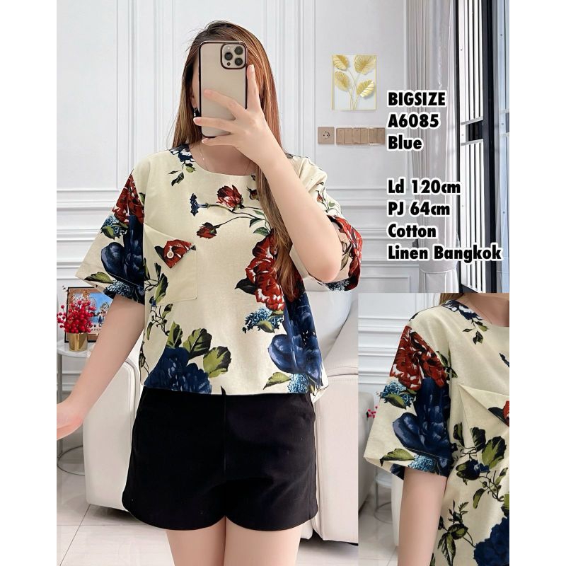 A6085 Blus Jumbo Linen