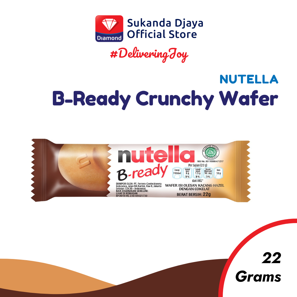 

Nutella B-Ready Single 22 Gr