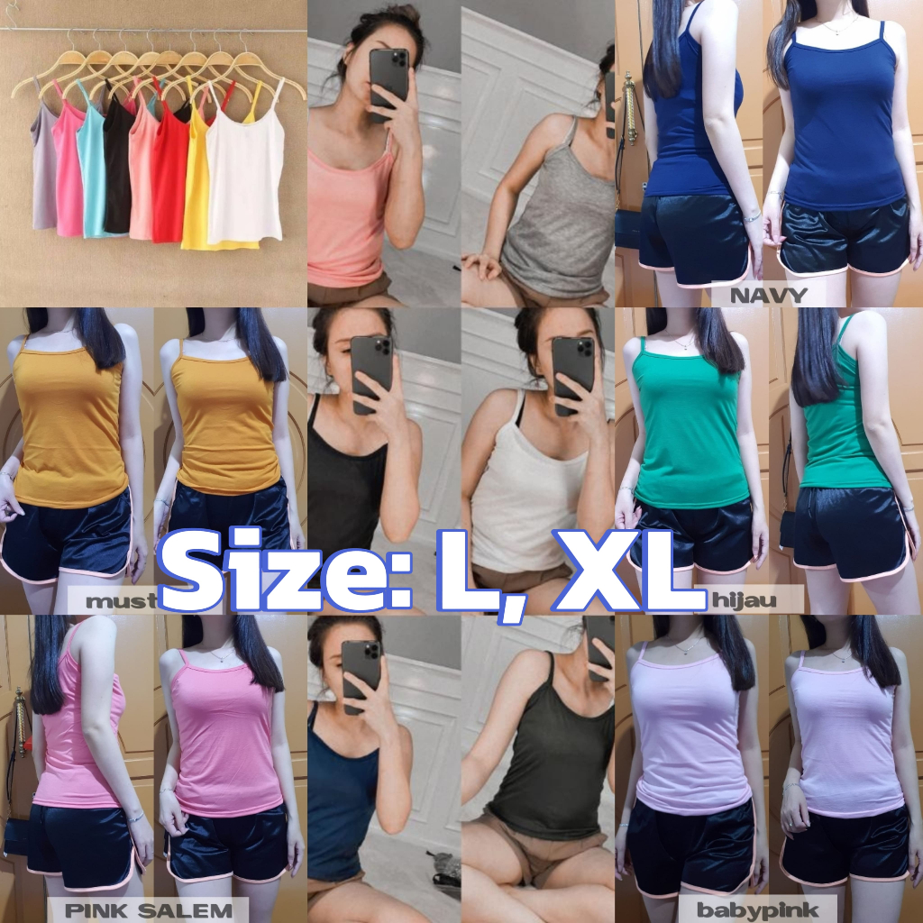 Tanktop Tenktop Tangtop Tengtop Tantop Tentop Pakayan Pakean Pakian Pakaian Baju Kaos Kaus Dalam Kut