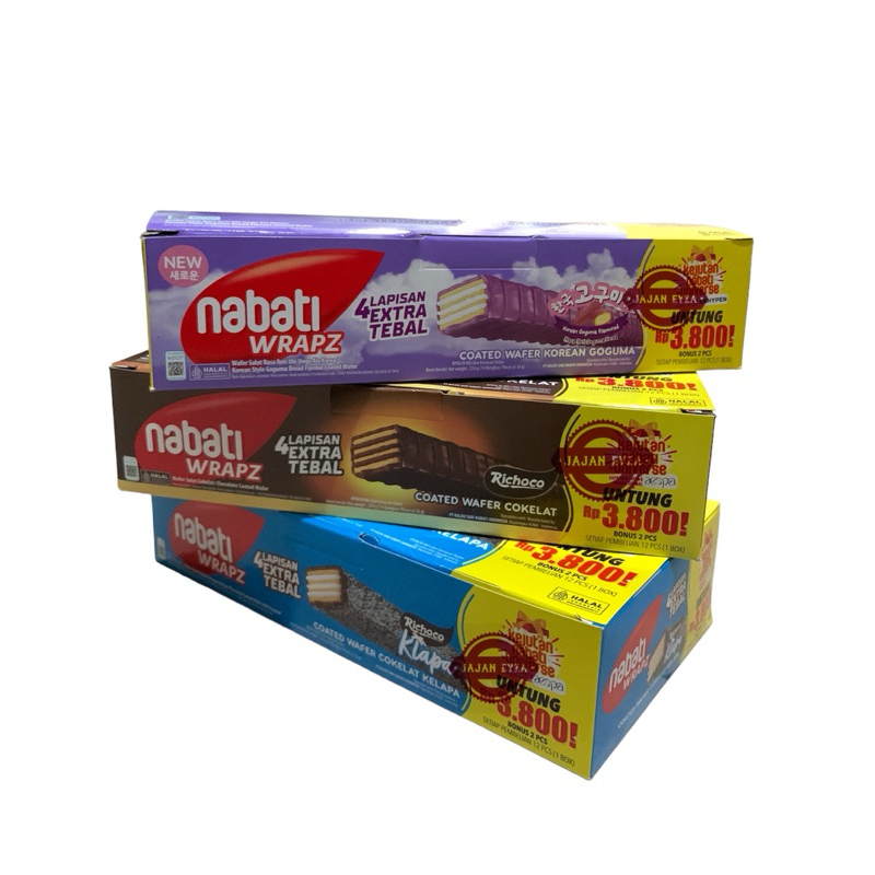 

NABATI WAFER COATED BOX 12 X 14 GR