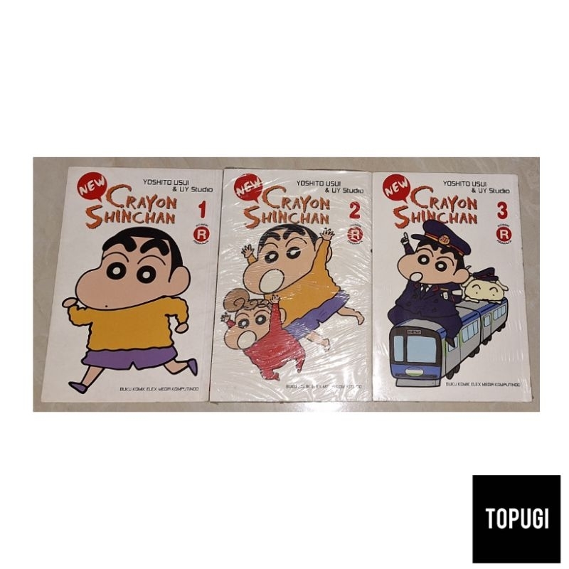 Komik New Crayon Shinchan SET Vol. 1 2 3