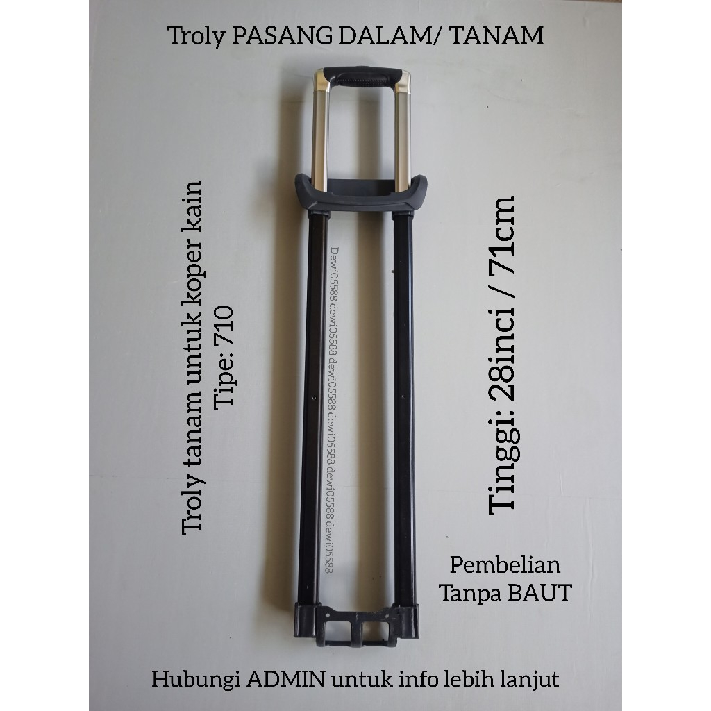 TROLY KOPER, TIANG KOPER KAIN, DORONGAN KOPER
