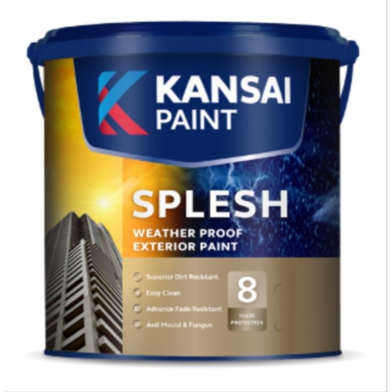 Kansai Splesh Exterior Paint 20L (Bisa Request Warna)