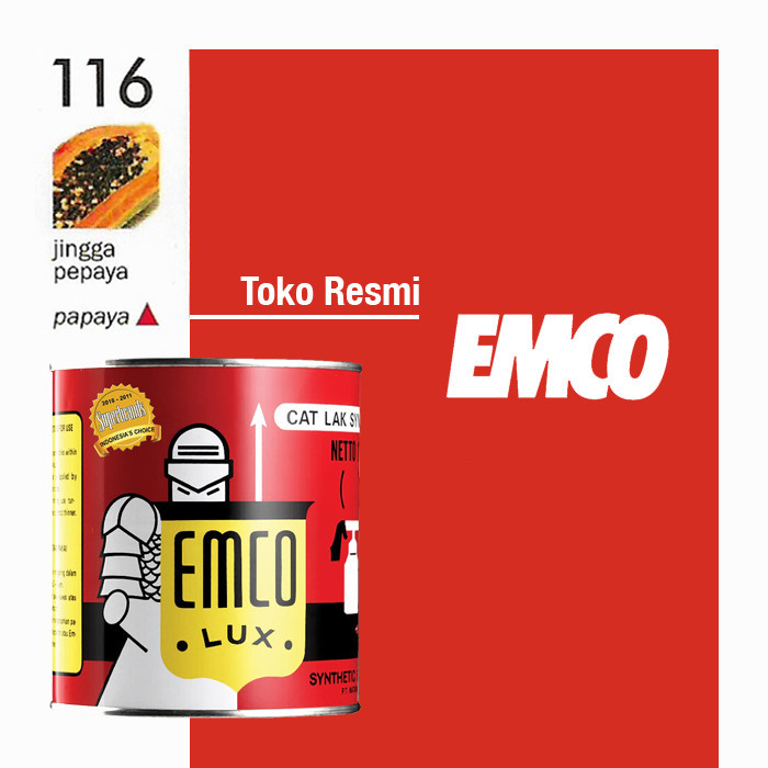 CAT KAYU DAN BESI EMCO LUX 1 KG