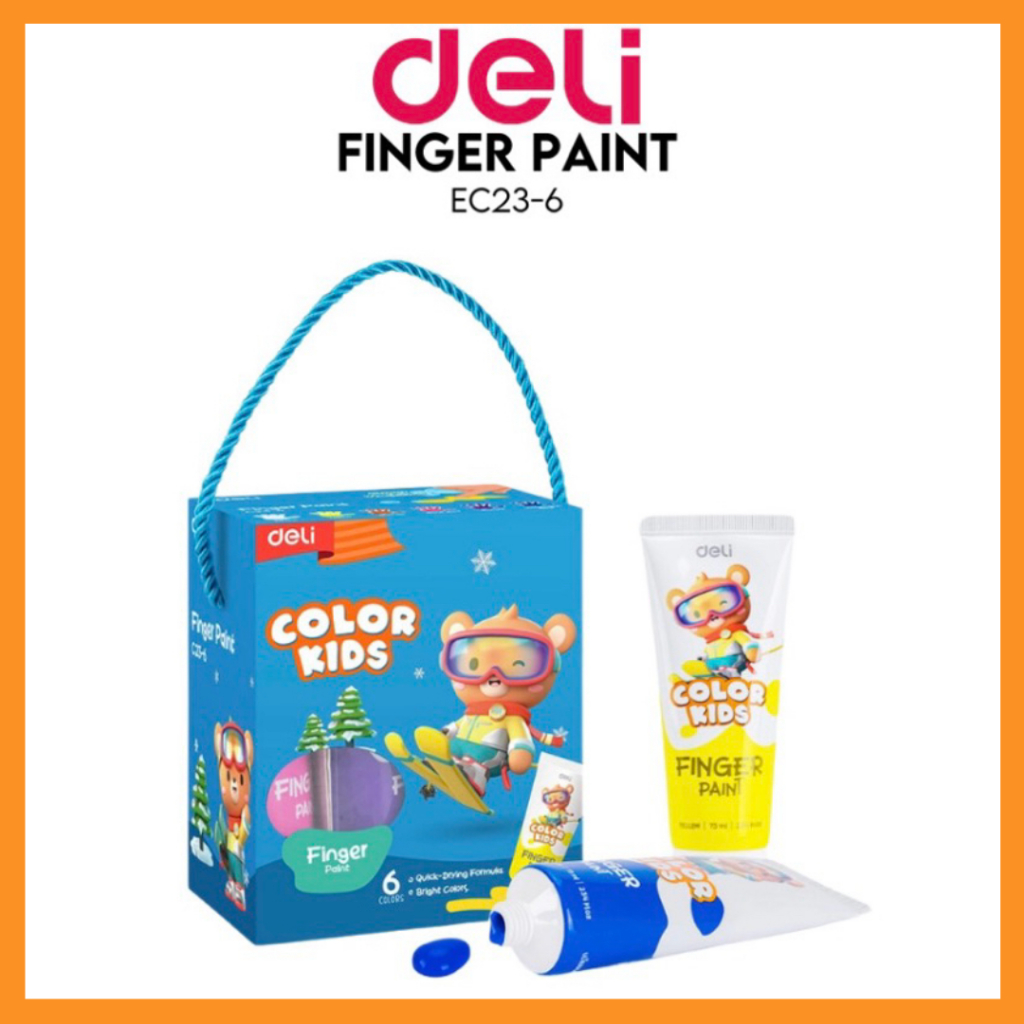 

DELI Finger Paint 6 warna C23-6