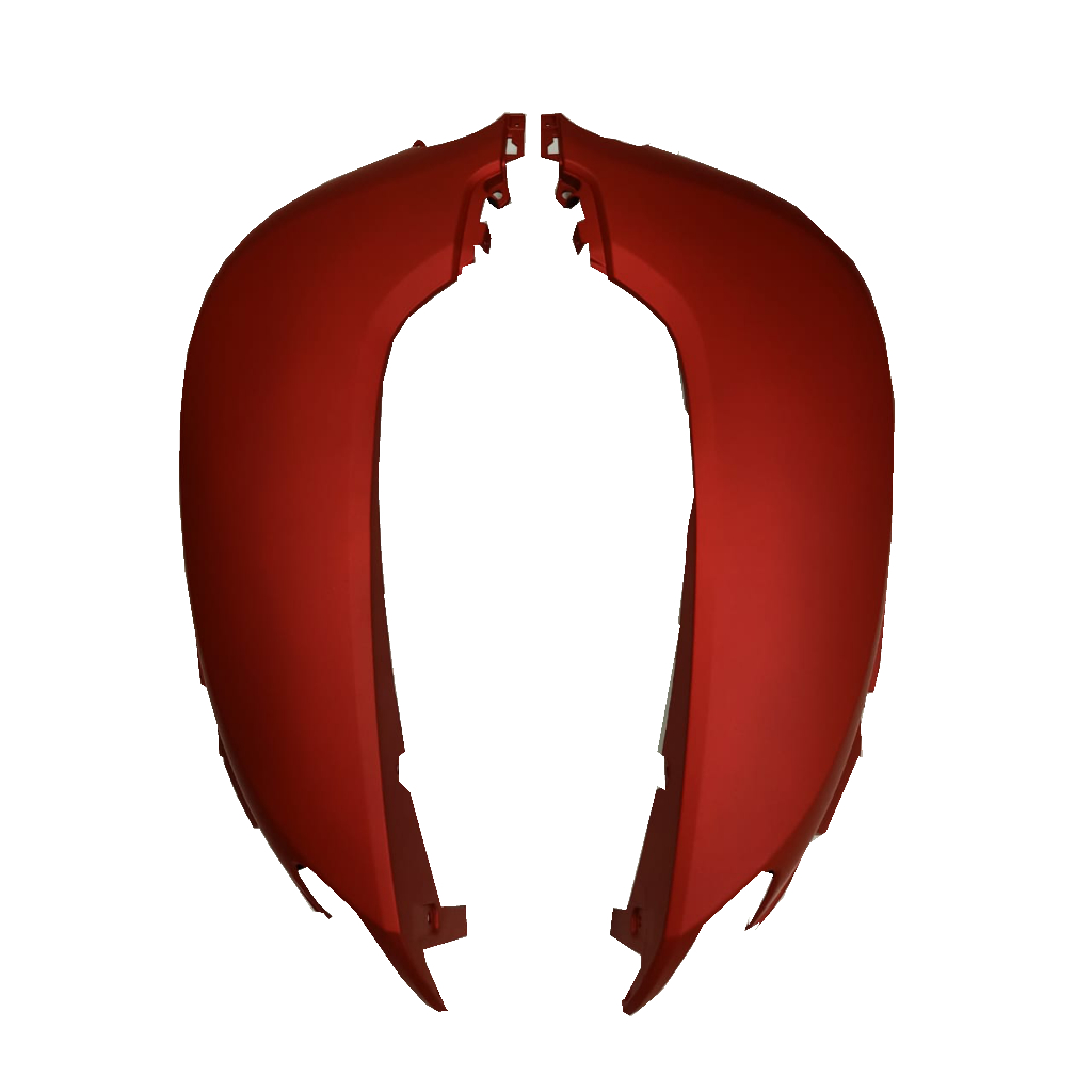 COVER BODY SCOOPY FI 2017 - 2019 MERAH DOFF / BODY BELAKANG SCOOPY FI 2017-2019 MERAH DOFF