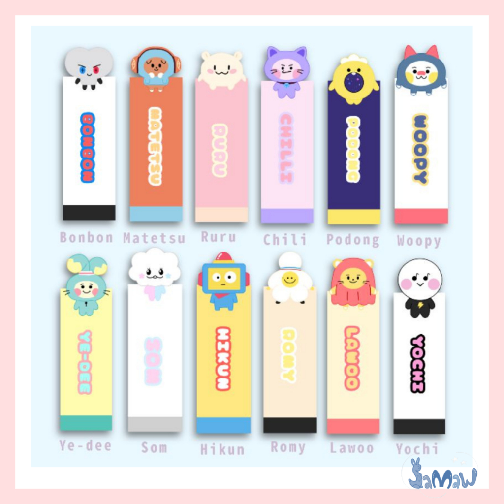 

Bookmark Truz Treasure | Pembatas Buku Cute