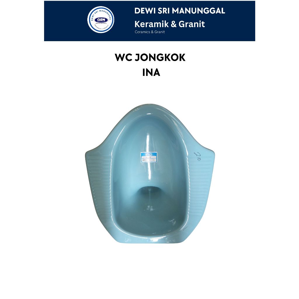 WC JONGKOK INA WARNA BIRU