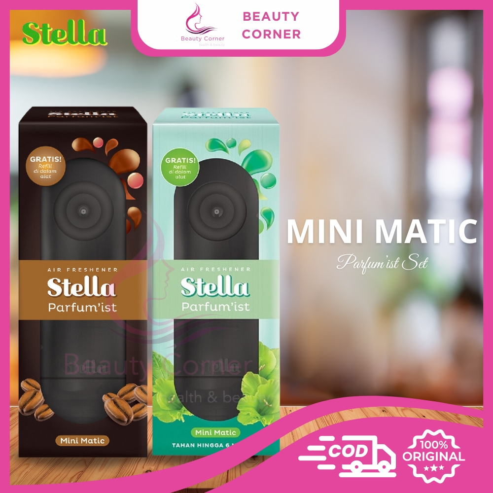 Stella Mini Matic Parfum'ist Set (Free Refill) - Pengharum Ruangan