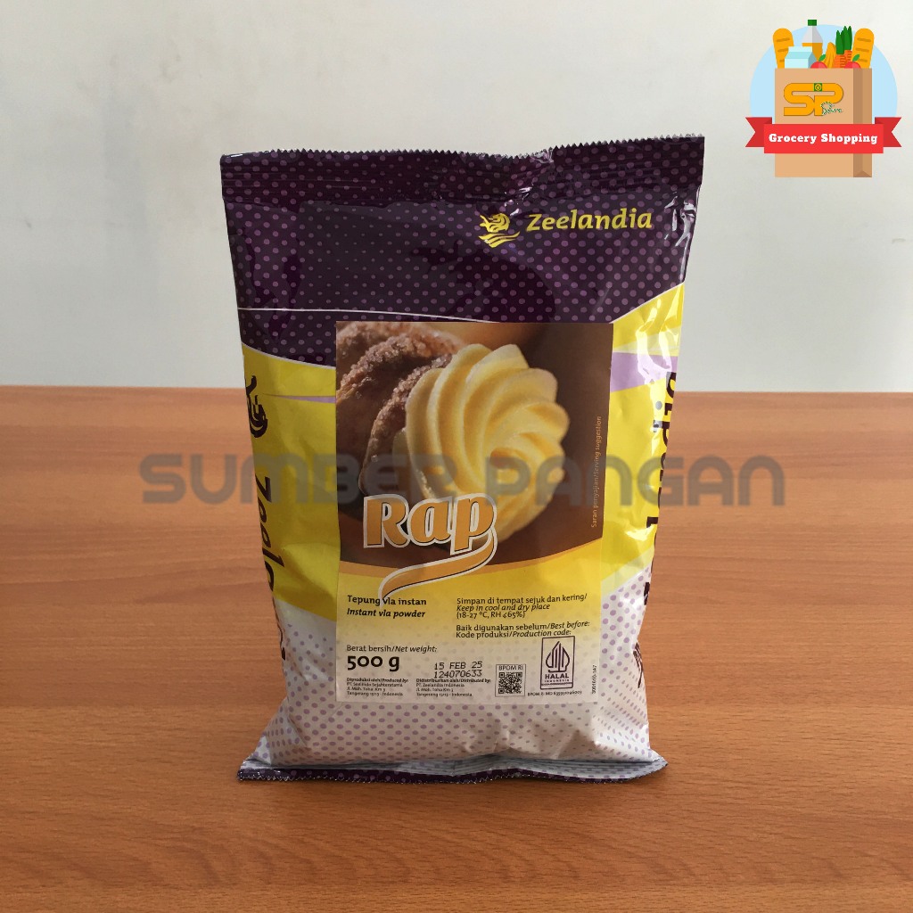 

Rap Custard Zeelandia 500 Gr / Zeelandia Rap Custard 500 Gr