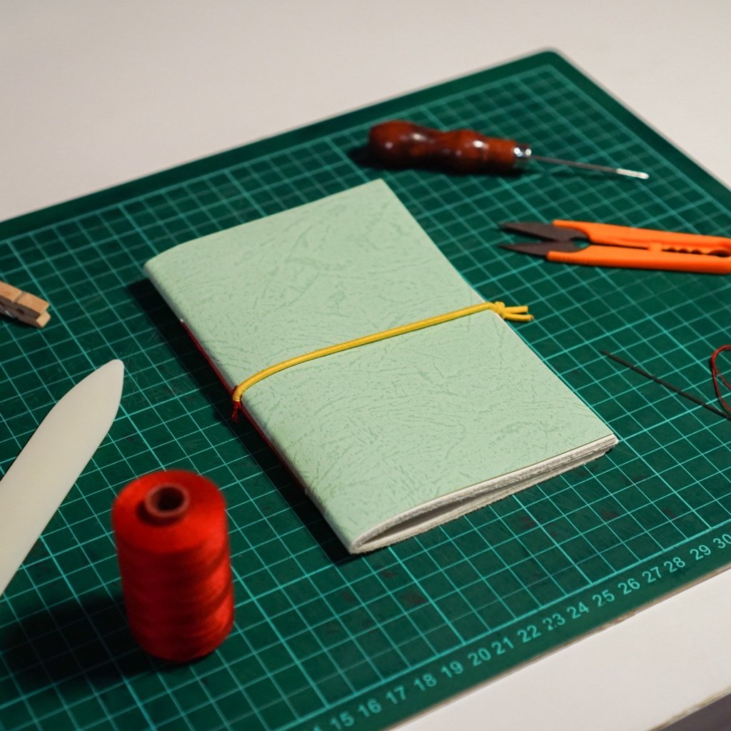 

Notebook Handmade Journal - Hijau Muda Polos - A6 (16,5 x 11,5 cm)