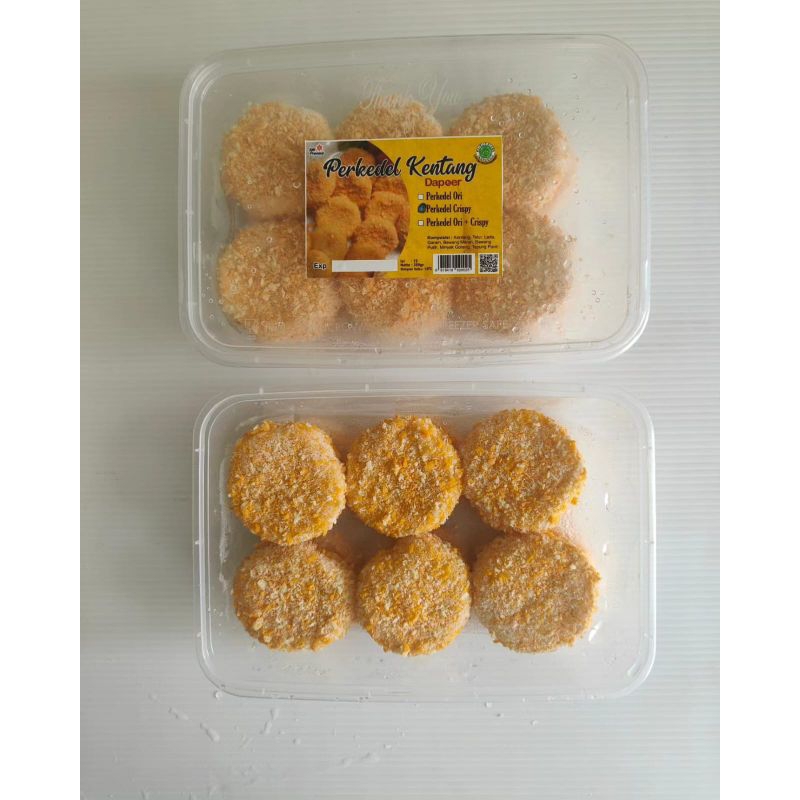 

Prekedel kentang frozen crispy isi 12
