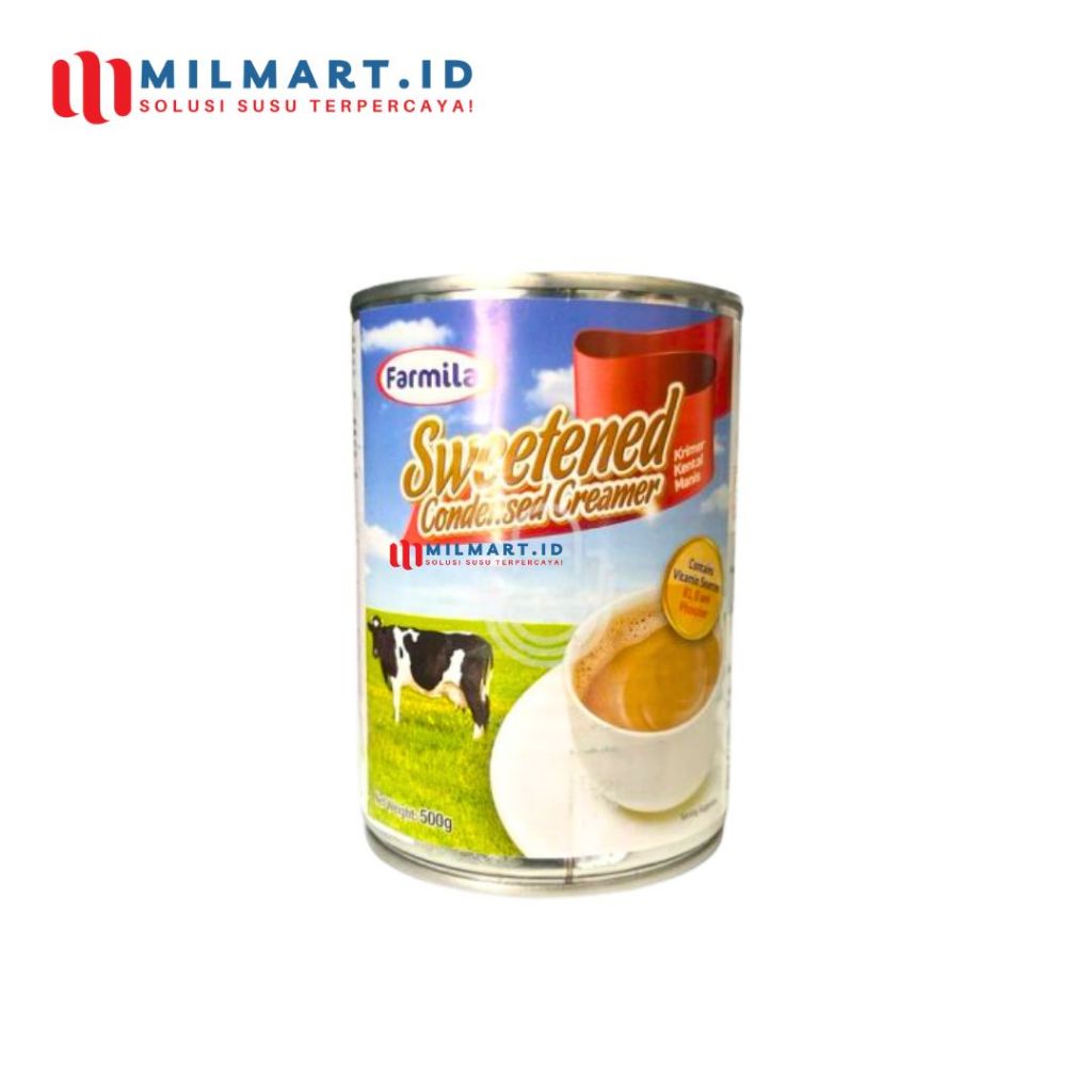

FARMILA KENTAL MANIS 550 G SUSU KRIMER CONDENSED CREAMER