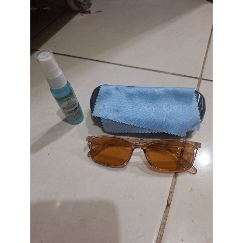 KACAMATA BACA LENSA WARNA COKLAT