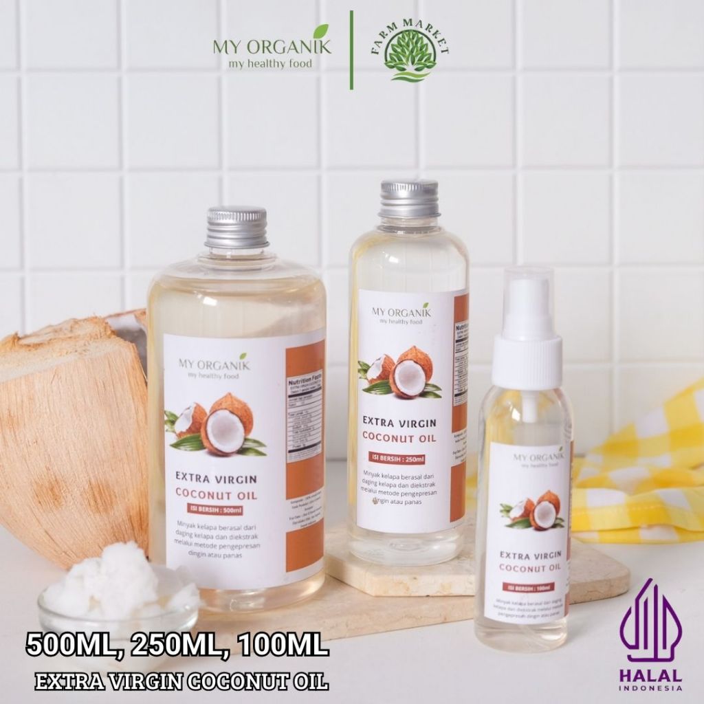 

My Organik Minyak Kelapa Vco Virgin Coconut Oil Asli 100% Murni Organik