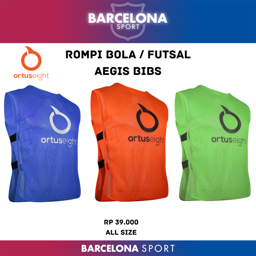 Ortuseight Aegis Bibs - Rompi Bola/Futsal - ALL SIZE - Karet Samping