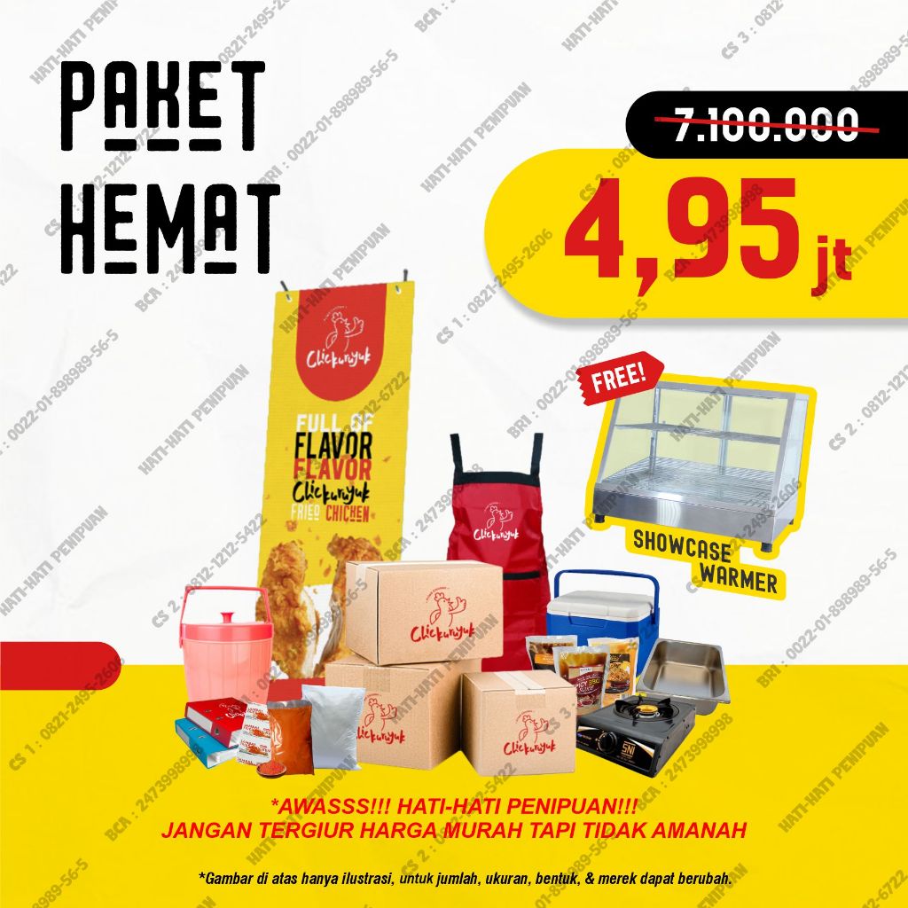 

Peluang Usaha Ayam Goreng Rumahan - Paket Hemat