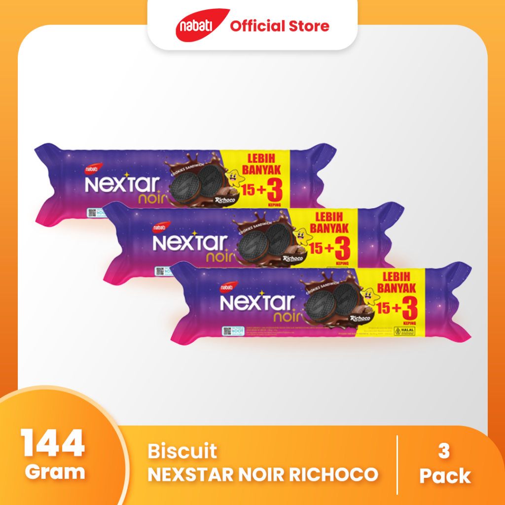 

[Bundle Pack Isi 3] Nextar Noir Richoco 144gr